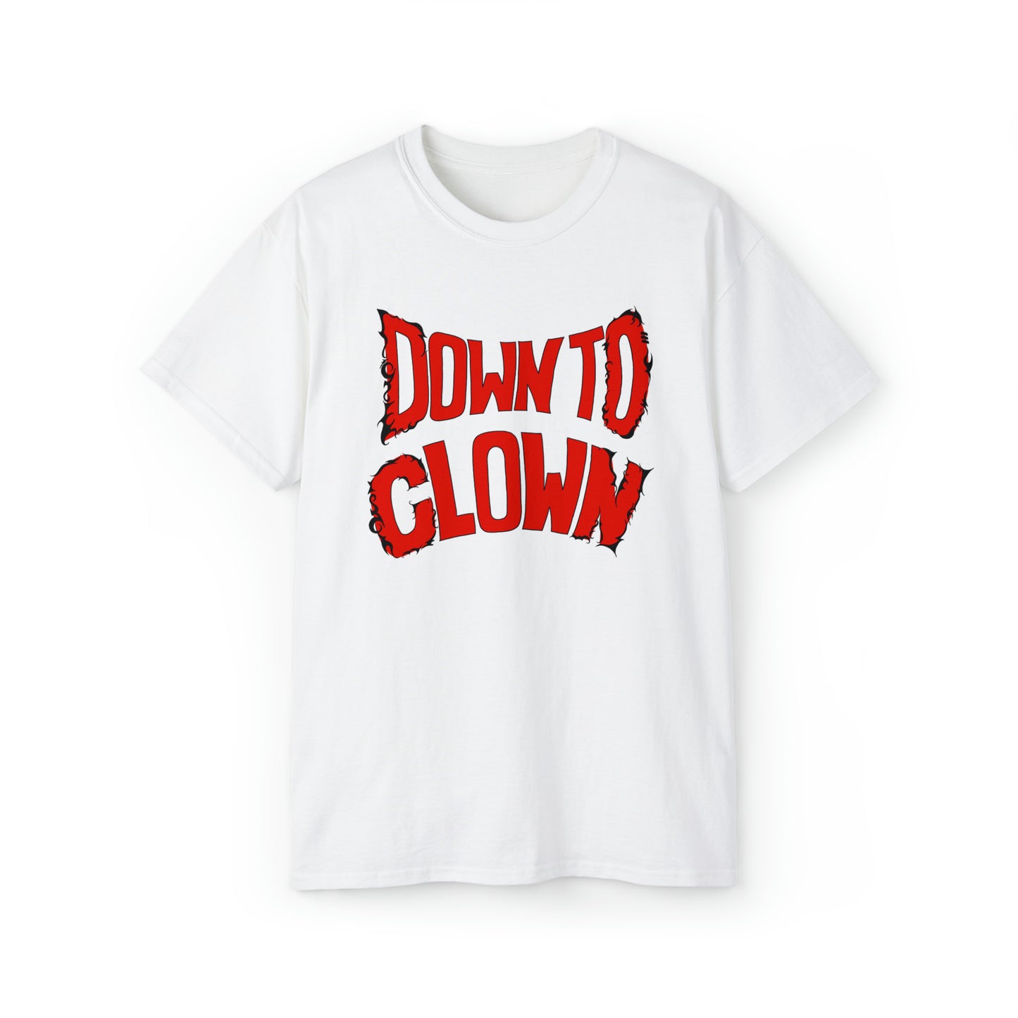 DOWN TO CLOWN TEE RED